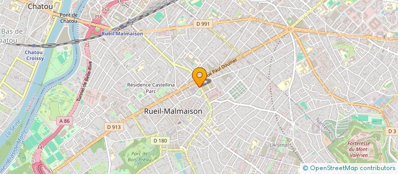 localisation de l'entreprise MONSIEUR BRUNO LAGELOUZE à RUEIL-MALMAISON