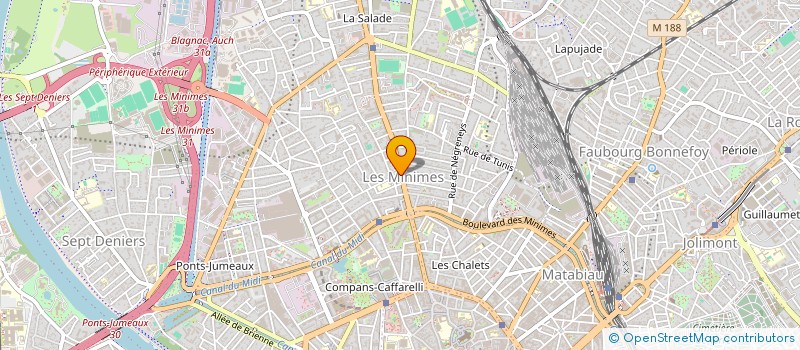 localisation de l'entreprise MONSIEUR BRUNO LAGORCE à TOULOUSE