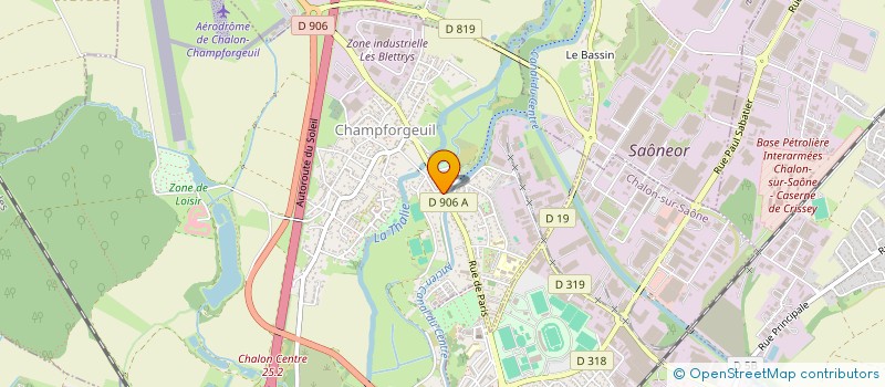 localisation de l'entreprise MONSIEUR BRUNO LAHAYE  CHAMPFORGEUIL