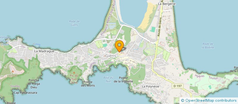 localisation de l'entreprise MONSIEUR BRUNO LAHOUTE à HYERES