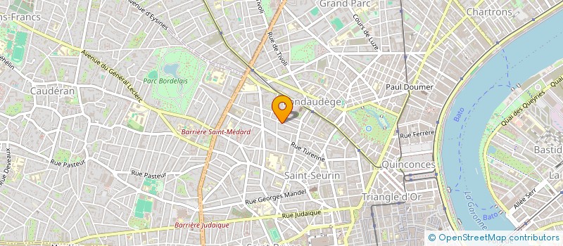 localisation de l'entreprise MONSIEUR BRUNO LAJOUMARD DE BELLABRE à BORDEAUX