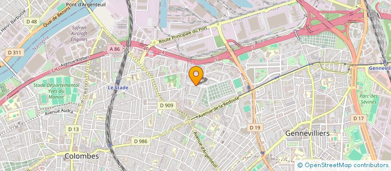 localisation de l'entreprise MONSIEUR BRUNO LAM à ASNIERES-SUR-SEINE
