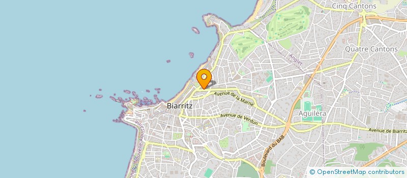 localisation de l'entreprise MONSIEUR BRUNO LAMBERT  BIARRITZ