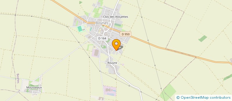 localisation de l'entreprise MONSIEUR BRUNO LAMOTTE  BOYNES