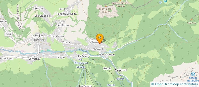 localisation de l'entreprise MONSIEUR BRUNO LAMOURETTE  BERNEX