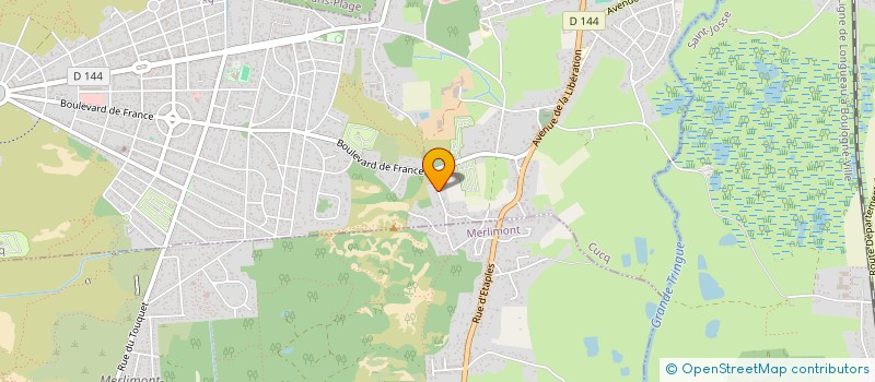 localisation de l'entreprise MONSIEUR BRUNO LAMPERT  CUCQ