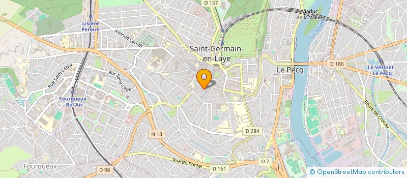 localisation de l'entreprise MONSIEUR BRUNO LAMY  SAINT-GERMAIN-EN-LAYE