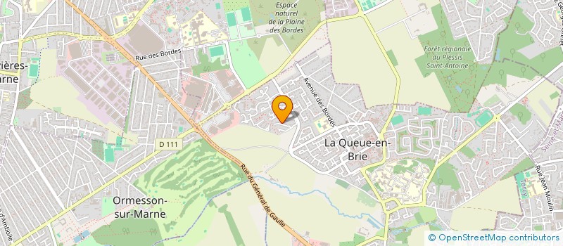 localisation de l'entreprise MONSIEUR BRUNO LANDES à LA QUEUE-EN-BRIE