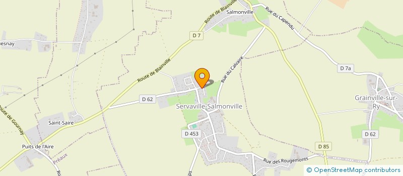 localisation de l'entreprise MONSIEUR BRUNO LANGLOIS  SERVAVILLE-SALMONVILLE