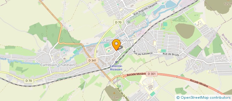 localisation de l'entreprise MONSIEUR BRUNO LANSEL à CALONNE-RICOUART