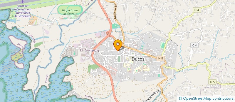 localisation de l'entreprise MONSIEUR BRUNO LAPEYRONIE  DUCOS