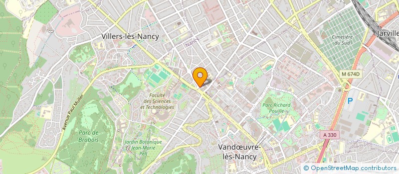 localisation de l'entreprise MONSIEUR BRUNO LAPP  NANCY