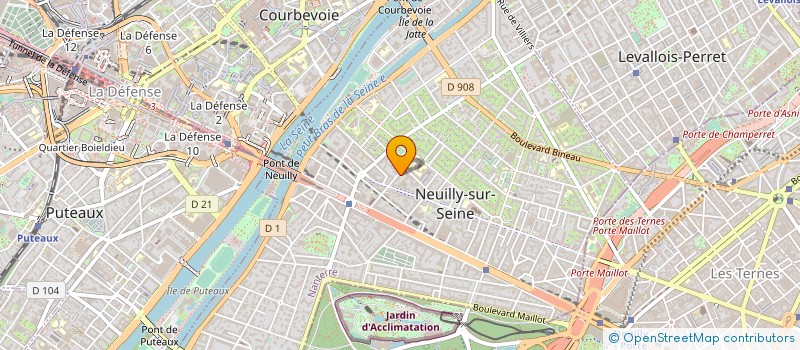 localisation de l'entreprise MONSIEUR BRUNO LARDENOIS à NEUILLY-SUR-SEINE