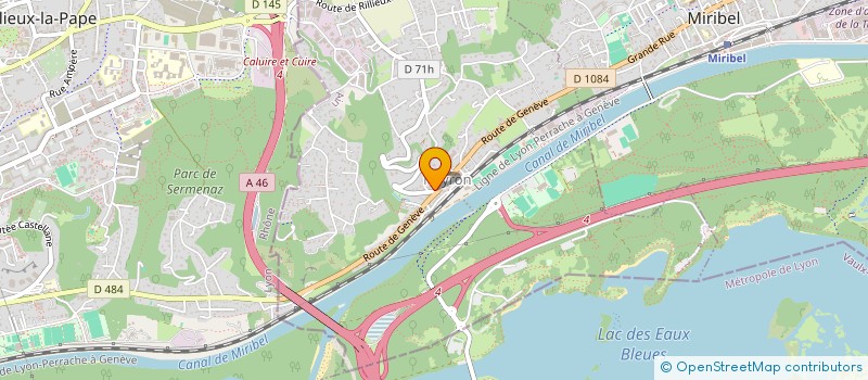 localisation de l'entreprise MONSIEUR BRUNO LARIVE  NEYRON