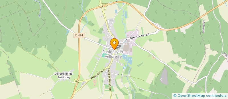 localisation de l'entreprise MONSIEUR BRUNO LARTIZIEN  VAIVRE-ET-MONTOILLE