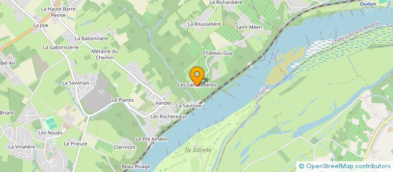 localisation de l'entreprise MONSIEUR BRUNO LASSALLE à LE CELLIER
