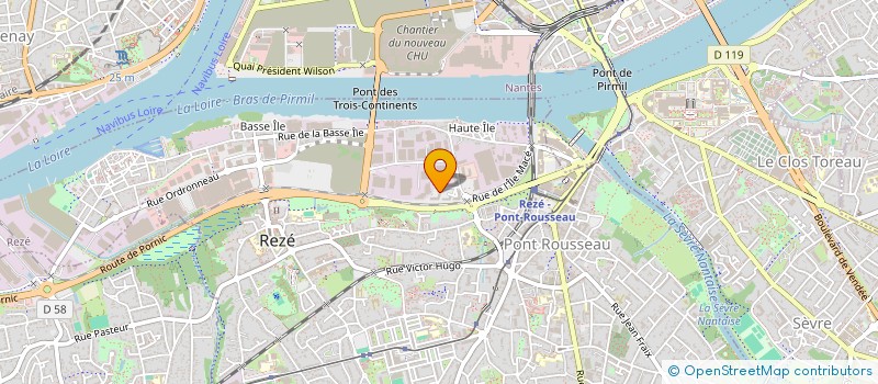 localisation de l'entreprise MONSIEUR BRUNO LASSARA  REZE