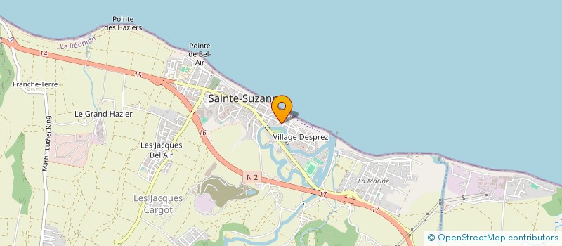 localisation de l'entreprise MONSIEUR BRUNO LAUDE BEGUE à SAINTE-SUZANNE