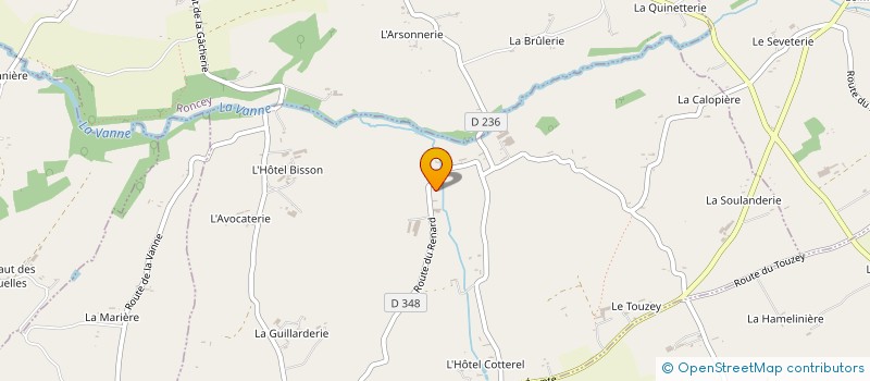 localisation de l'entreprise MONSIEUR BRUNO LAUNAY  MONTAIGU-LES-BOIS