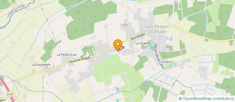 localisation de l'entreprise MONSIEUR BRUNO LAURENT à SAINT-PHILBERT-DU-PEUPLE