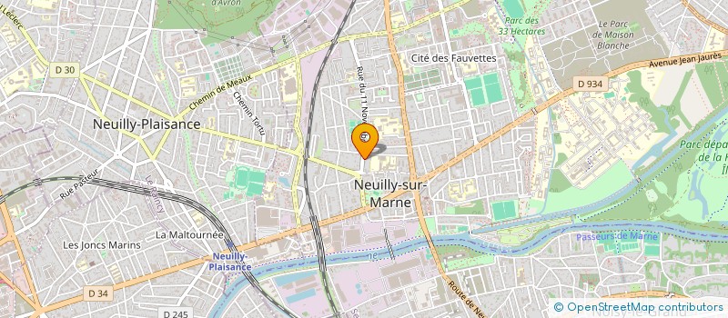 localisation de l'entreprise MONSIEUR BRUNO LAURENT BIAZZO à NEUILLY SUR MARNE