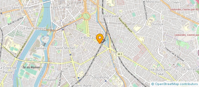 localisation de l'entreprise MONSIEUR BRUNO LAVIGNE à TOULOUSE