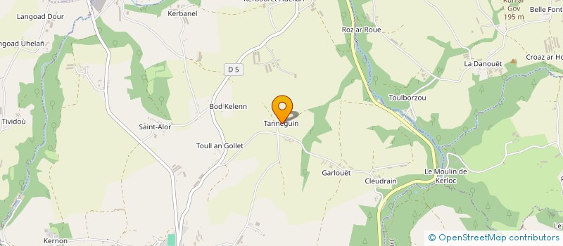 localisation de l'entreprise MONSIEUR BRUNO LE BECHEC  PLESIDY