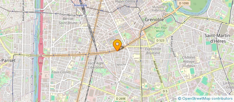 localisation de l'entreprise MONSIEUR BRUNO LE BOZEC à GRENOBLE