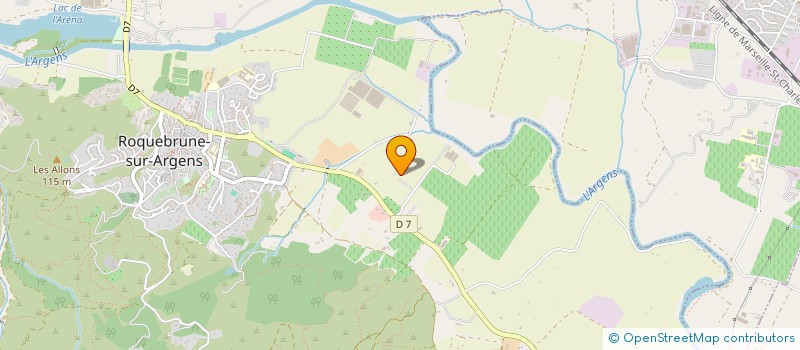 localisation de l'entreprise MONSIEUR BRUNO LE COQ à ROQUEBRUNE-SUR-ARGENS