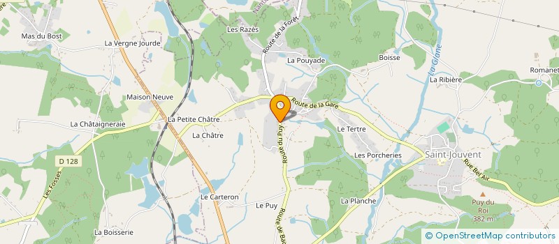 localisation de l'entreprise MONSIEUR BRUNO LE FAUCHEUR à SAINT-JOUVENT