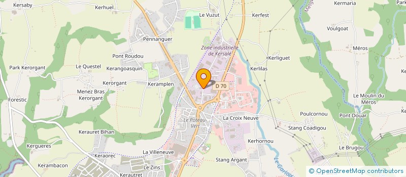 localisation de l'entreprise MONSIEUR BRUNO LE GALL  CONCARNEAU