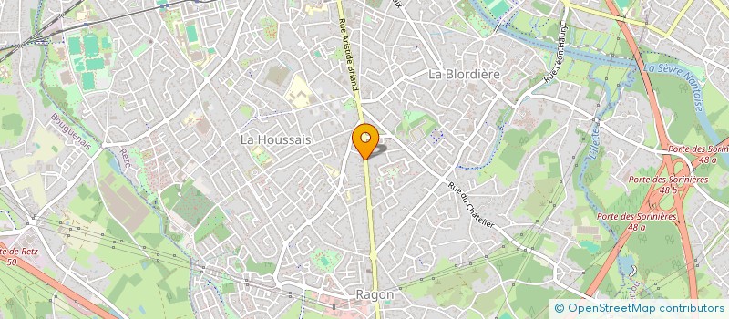 localisation de l'entreprise MONSIEUR BRUNO LE MELLEC à REZE