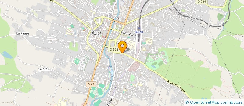 localisation de l'entreprise MONSIEUR BRUNO LE QUANG  AUCH