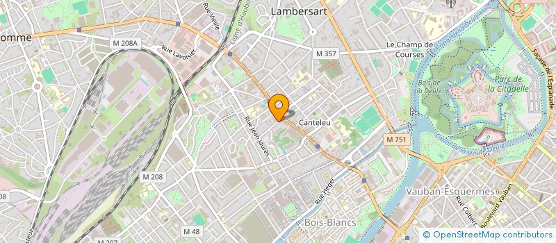 localisation de l'entreprise MONSIEUR BRUNO LE SCORNET à LILLE