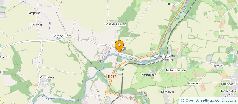 localisation de l'entreprise MONSIEUR BRUNO LE TALLEC  PLOUNEVEZEL