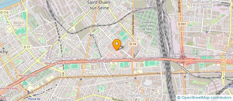 localisation de l'entreprise MONSIEUR BRUNO LE YAOUANC à SAINT-OUEN-SUR-SEINE