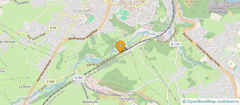 localisation de l'entreprise MONSIEUR BRUNO LEBAS  CHERBOURG-EN-COTENTIN