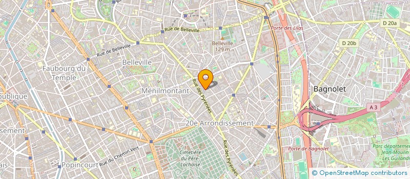 localisation de l'entreprise MONSIEUR BRUNO LEBLANC  PARIS