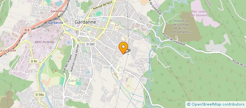 localisation de l'entreprise MONSIEUR BRUNO LEBLOND à GARDANNE