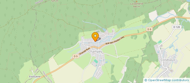 localisation de l'entreprise MONSIEUR BRUNO LEBOURG  CHAMPEY