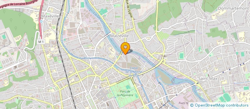 localisation de l'entreprise MONSIEUR BRUNO LEBRUN  NANCY