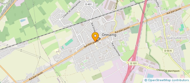 localisation de l'entreprise MONSIEUR BRUNO LECERF  ONNAING