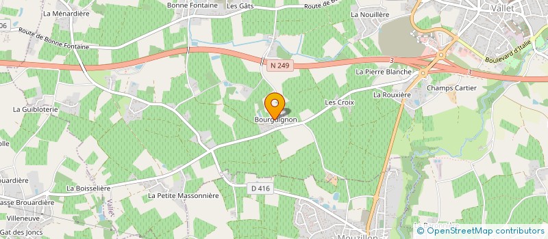 localisation de l'entreprise MONSIEUR BRUNO LECHAT à VALLET