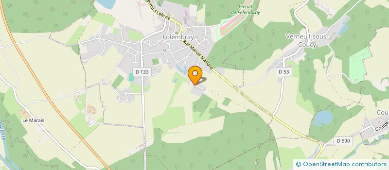 localisation de l'entreprise MONSIEUR BRUNO LECLERC  PLEMET