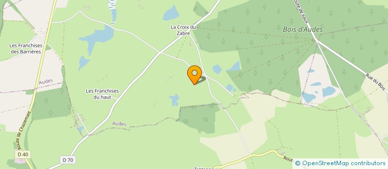 localisation de l'entreprise MONSIEUR BRUNO LECLERC  AUDES