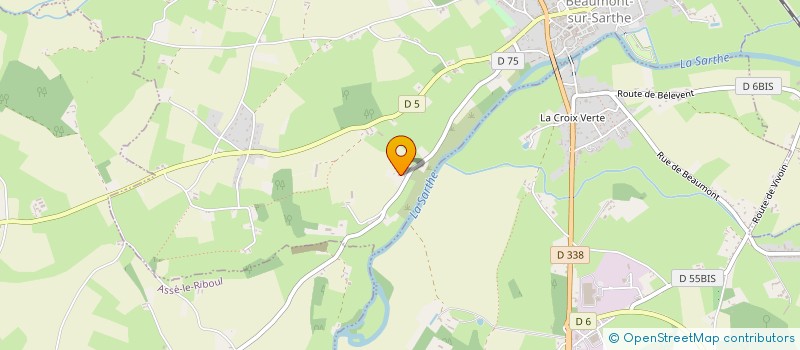 localisation de l'entreprise MONSIEUR BRUNO LECLERE  JUILLE