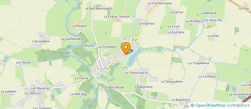 localisation de l'entreprise MONSIEUR BRUNO LECORNU  COUFFE