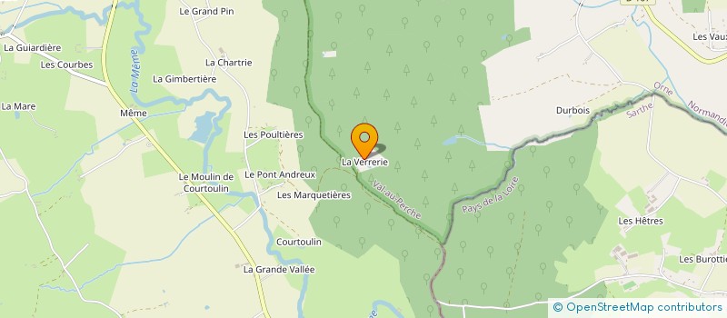 localisation de l'entreprise MONSIEUR BRUNO LEDUC à CETON
