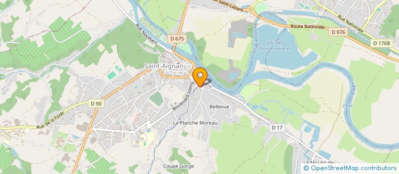 localisation de l'entreprise MONSIEUR BRUNO LEDYS  SEIGY