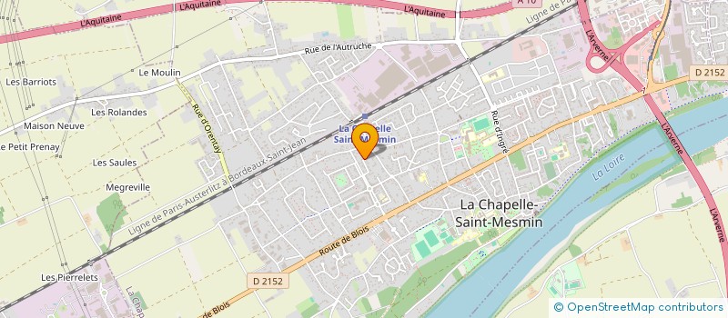 localisation de l'entreprise MONSIEUR BRUNO LEFEVRE à LA CHAPELLE-SAINT-MESMIN